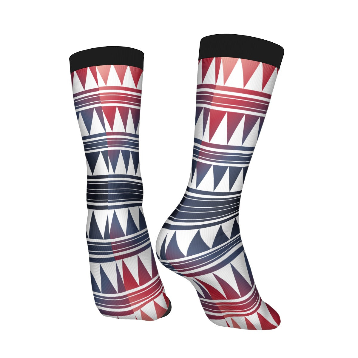 Contrast Color Socks For the USA