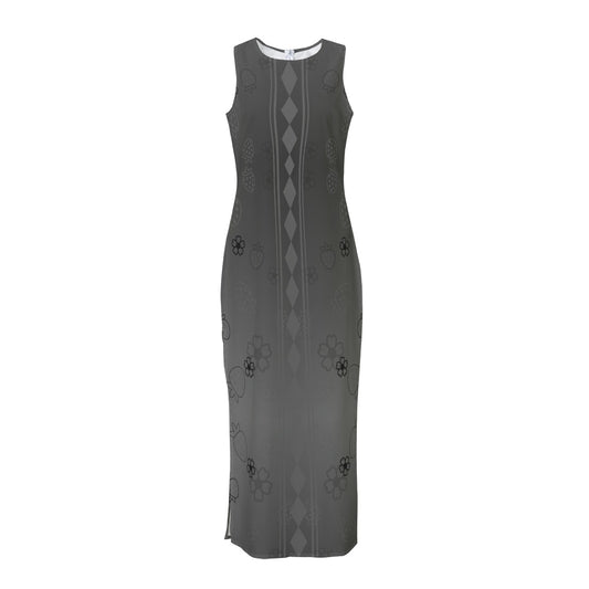 Chiffon Sleeveless Dress | Biuko Lusa