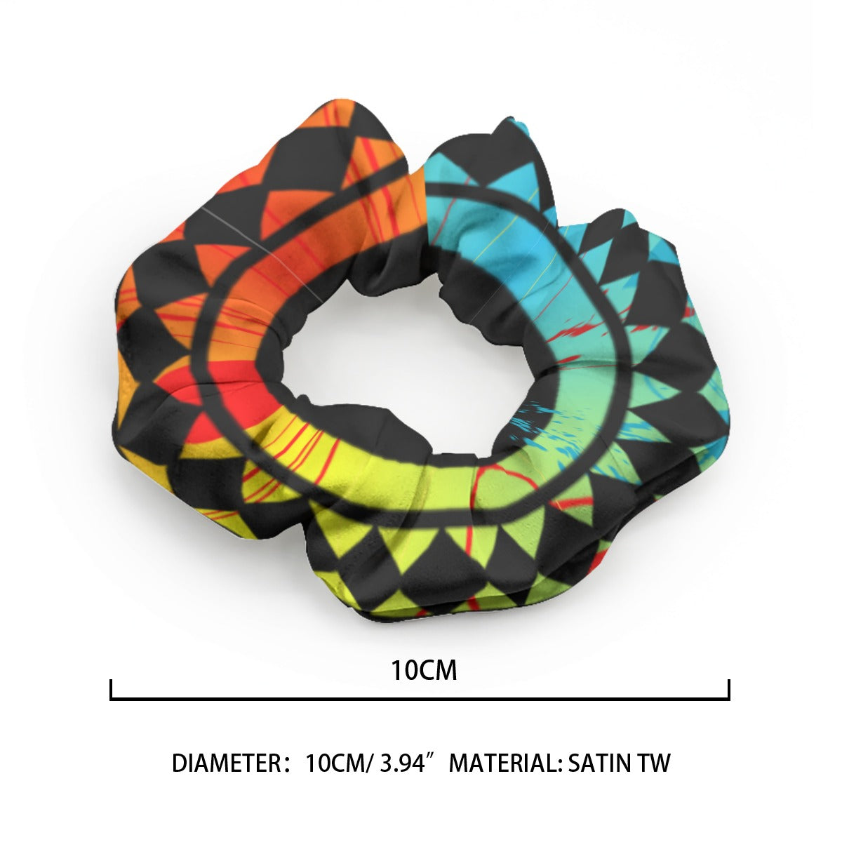 All-Over Print Summer Scrunchie