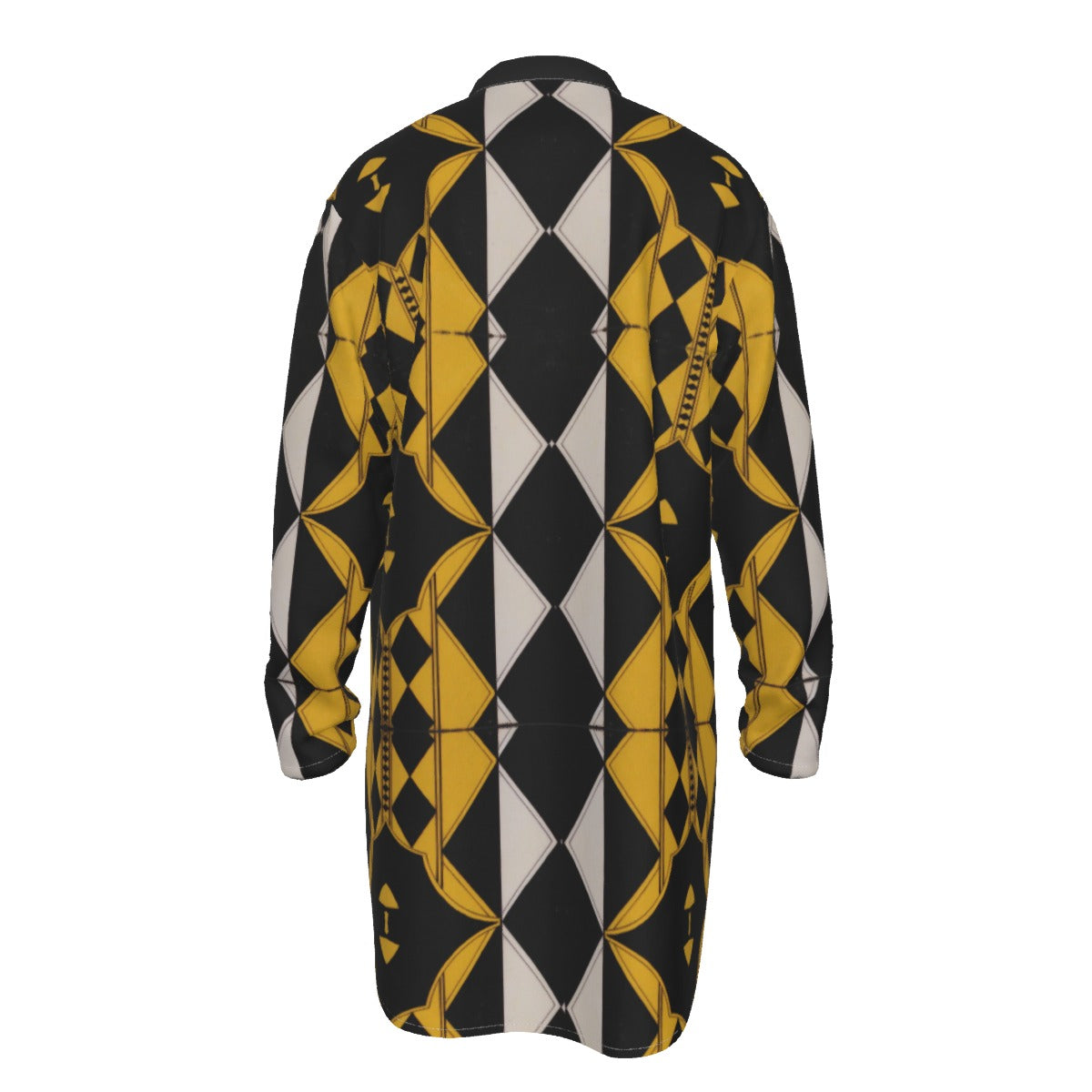 Stand-up Collar Long Shirt | Bats for Kats