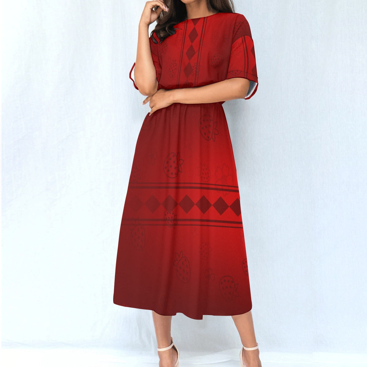 Elastic Waist Dress | Biuko Homma