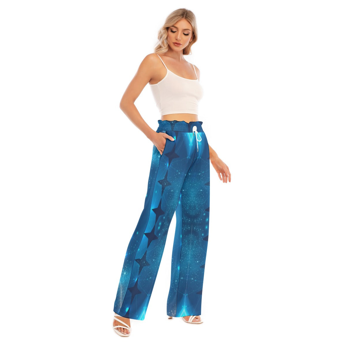 Evening Morning Star Wide-leg Pants