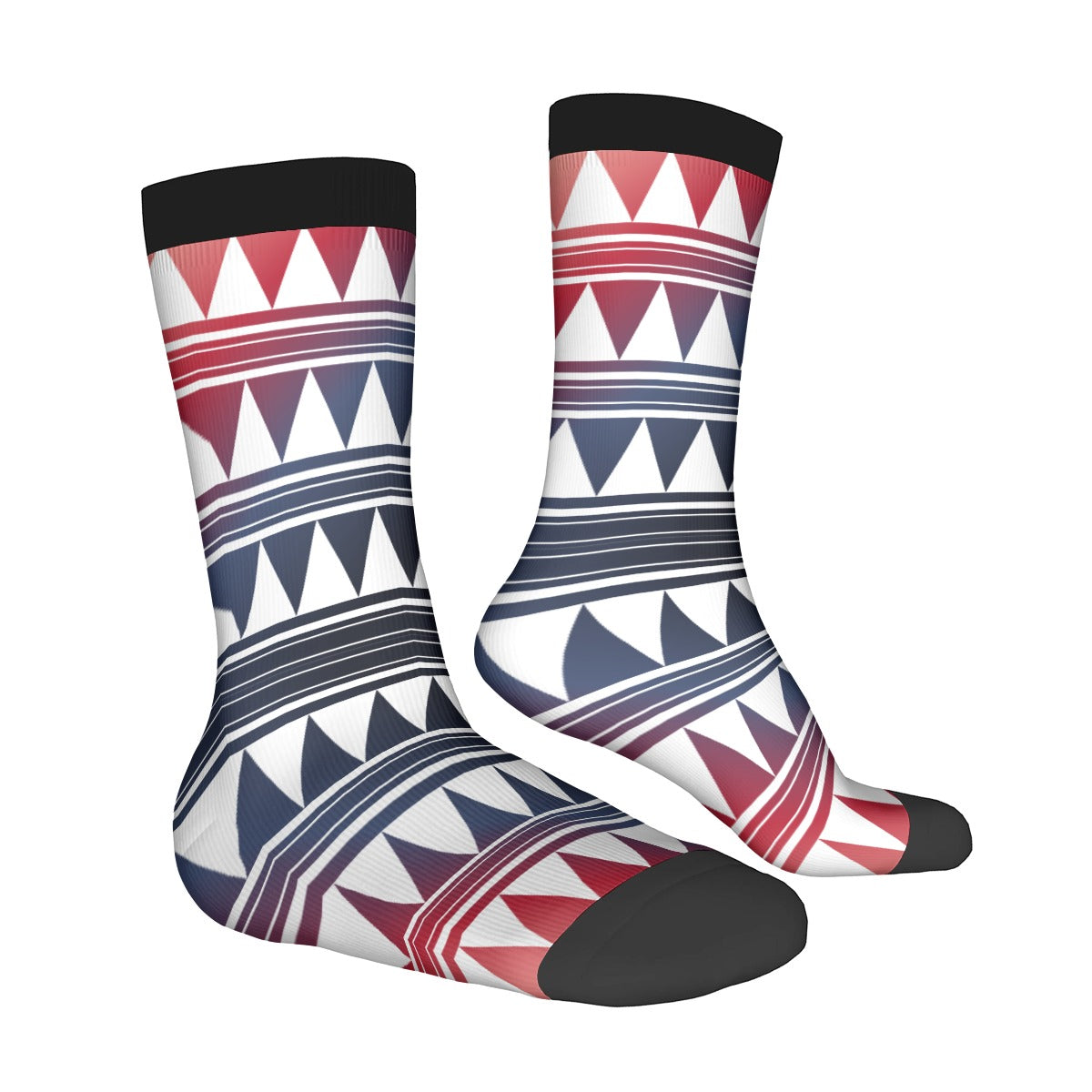 Contrast Color Socks For the USA