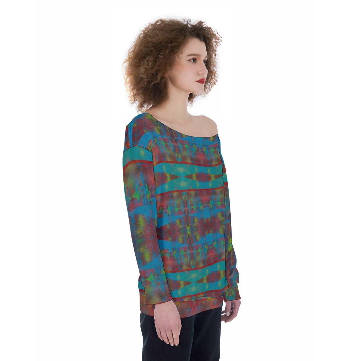 Morning Star long sleeve sweat-shirt