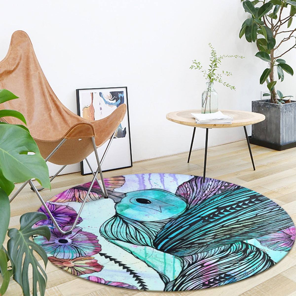 Hvshi Hishi Foldable round mat
