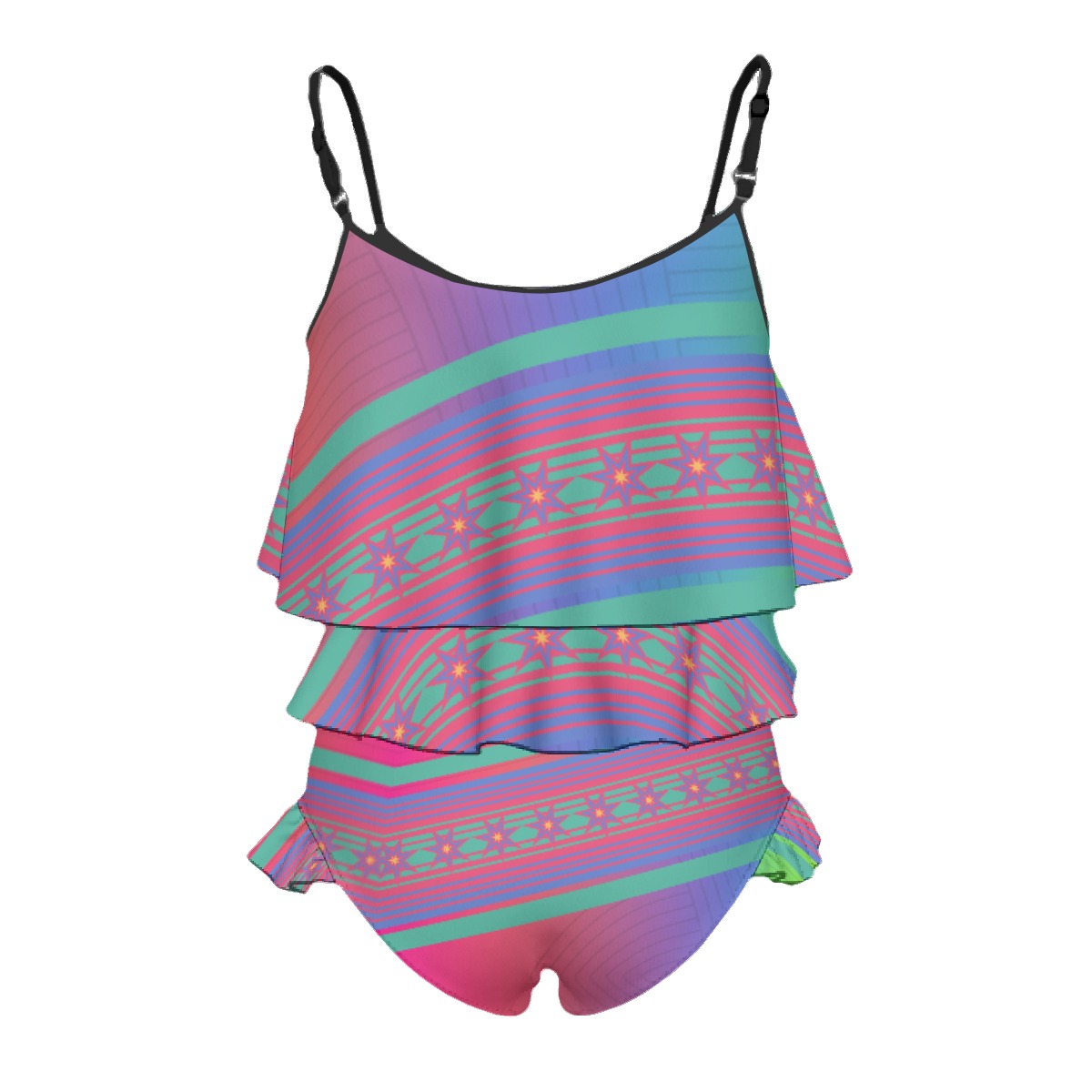 Kid's Swimsuit | CWY Neon Moon
