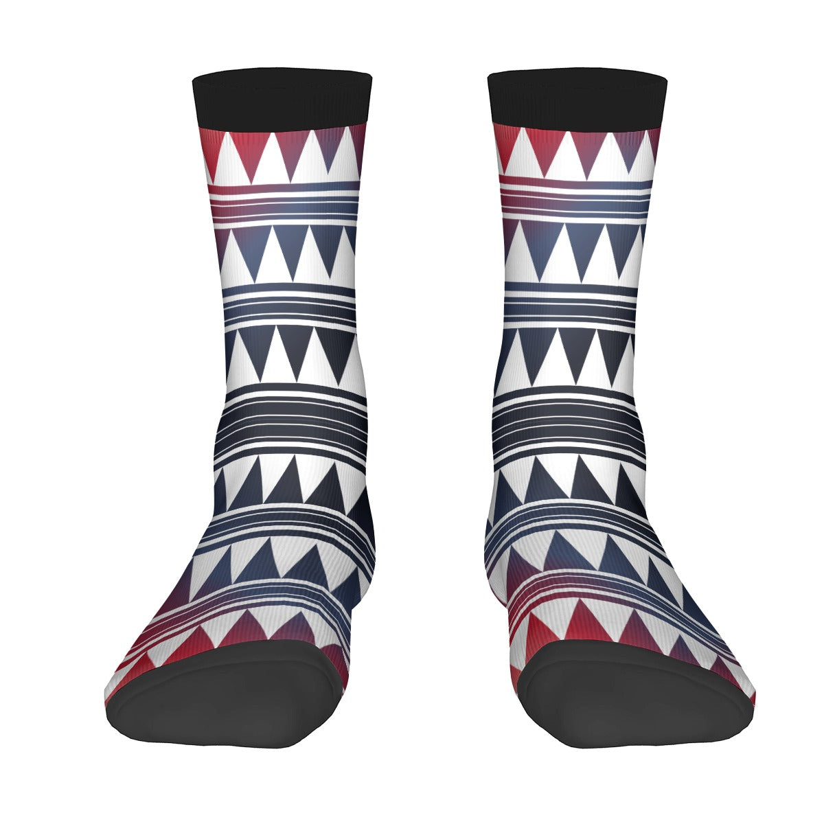 Contrast Color Socks For the USA