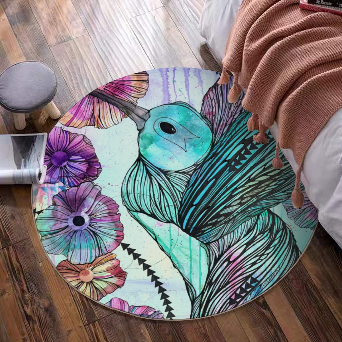 Hvshi Hishi Foldable round mat