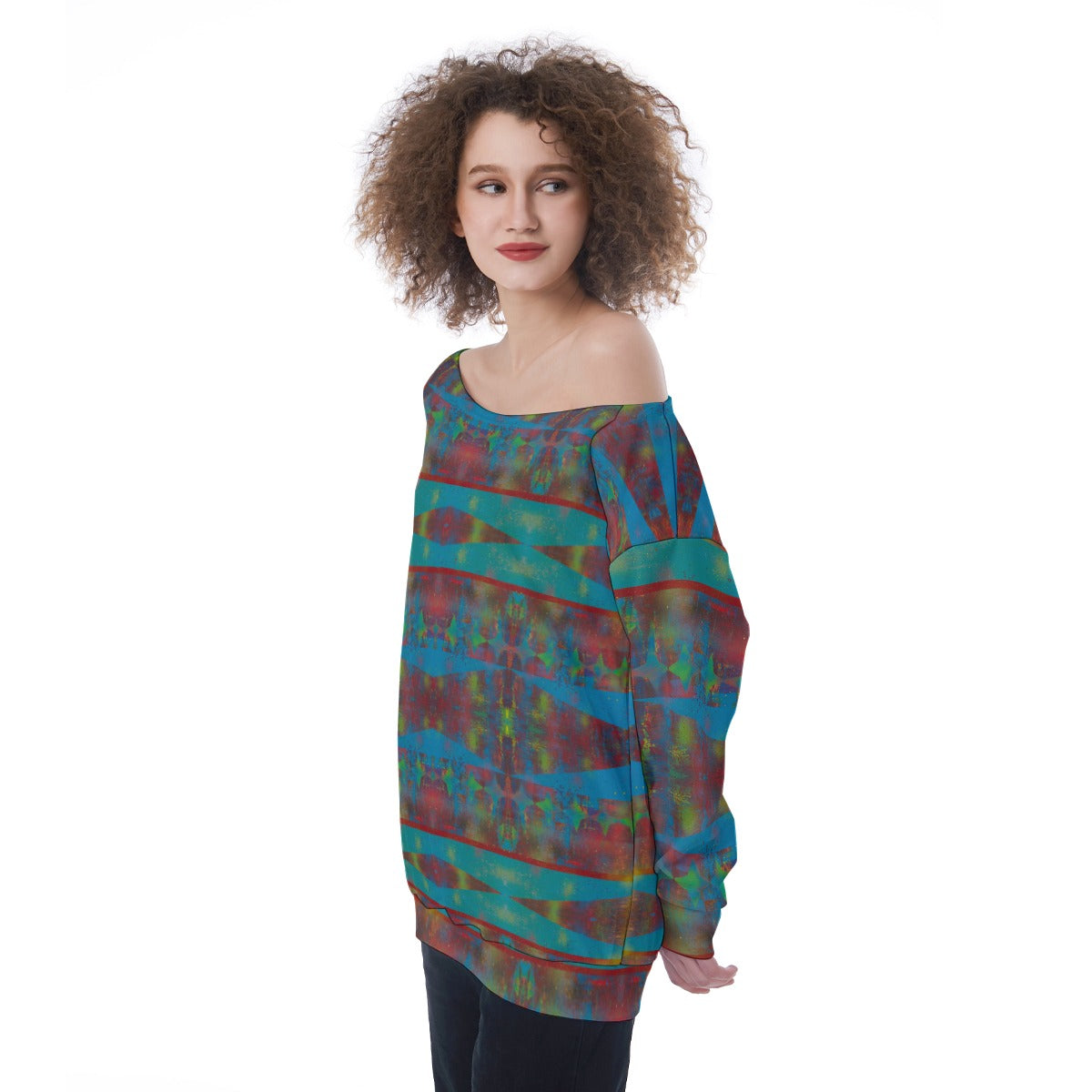 Morning Star long sleeve sweat-shirt