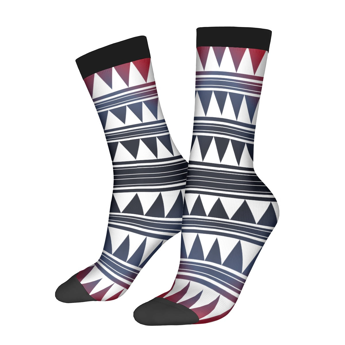 Contrast Color Socks For the USA