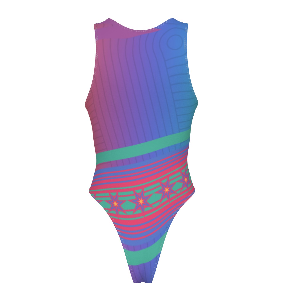 Tank Swimsuit | CWY Neon Moon