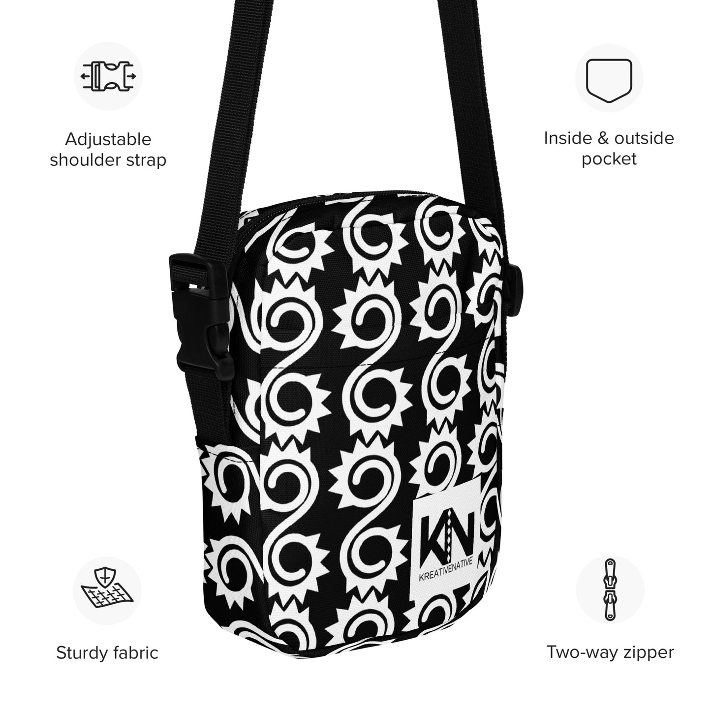 Utility crossbody bag | Hushi