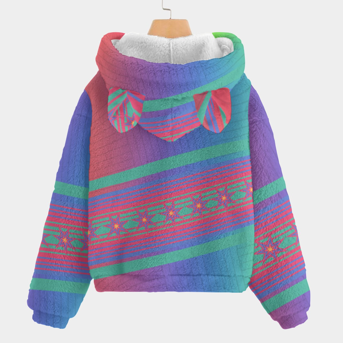 Kid’s Borg Fleece Sweatshirt | CWY Neon Moon