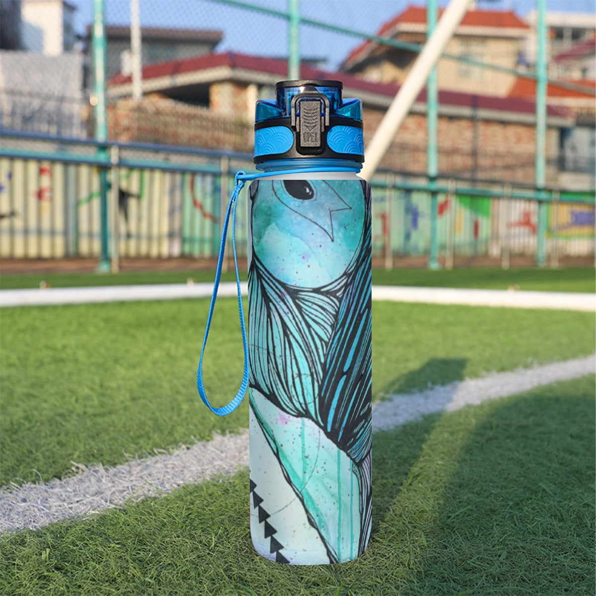 Hvshi Hishi Sport Water Bottle 32oz