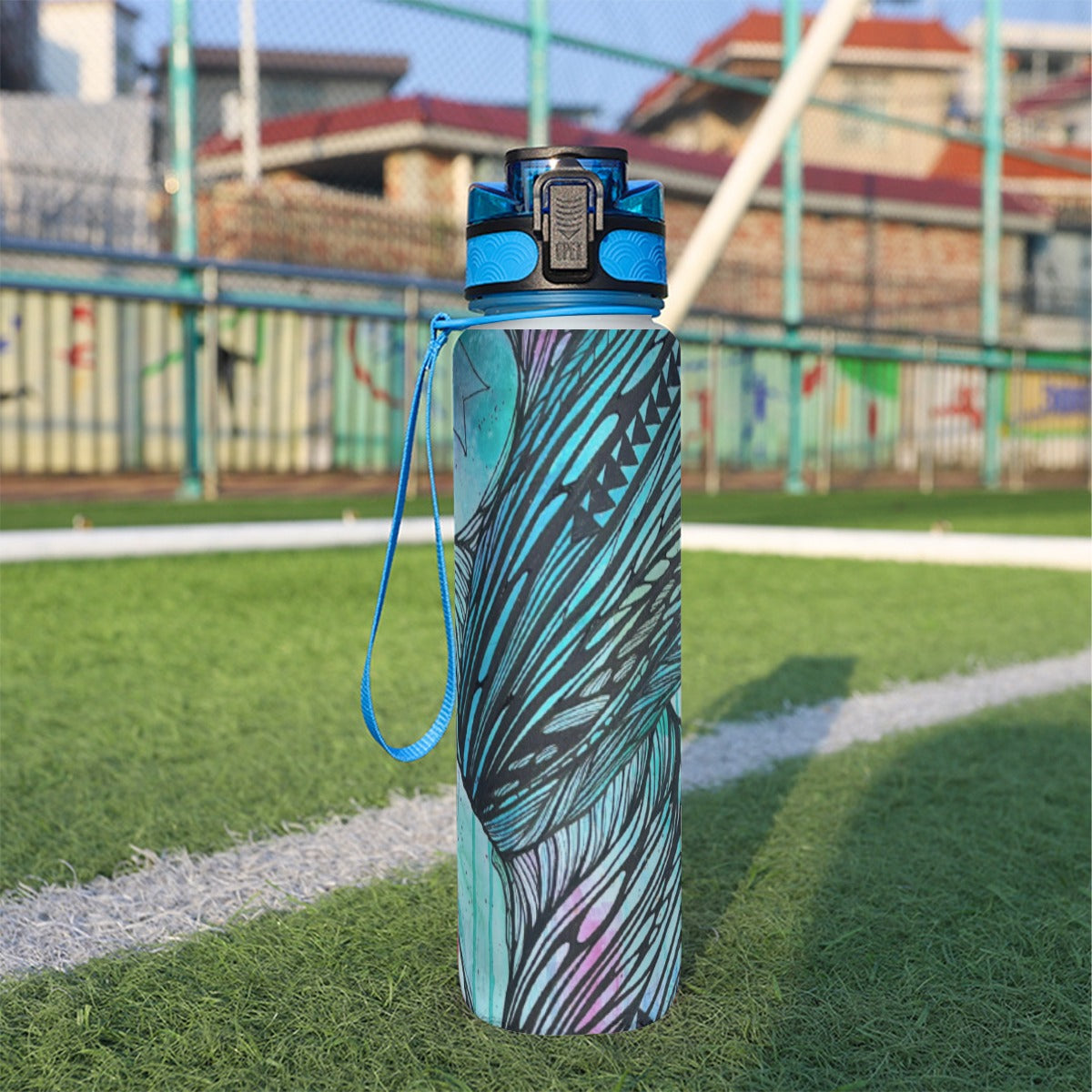 Hvshi Hishi Sport Water Bottle 32oz