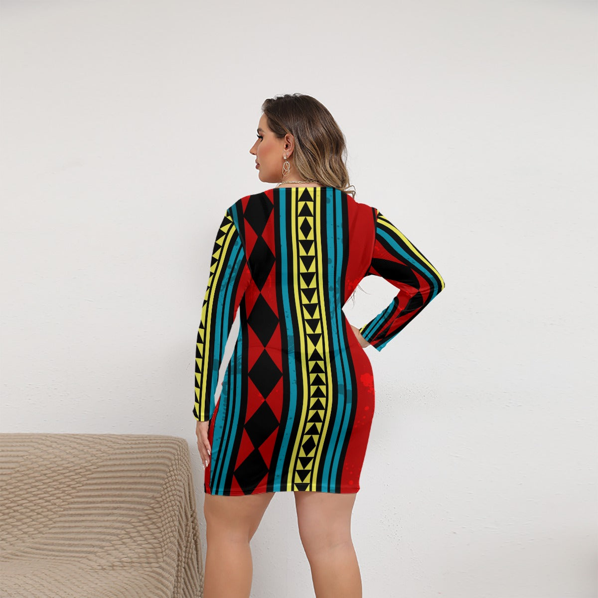 Achvffa | Mesh Dress (Plus Size)