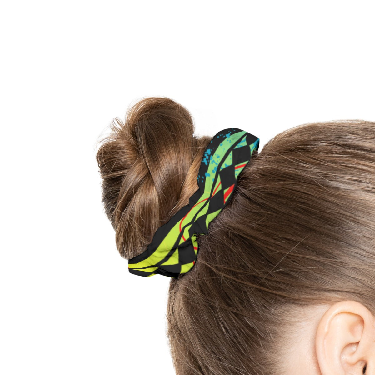 All-Over Print Summer Scrunchie