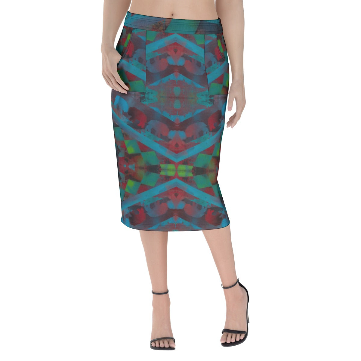 All-Over Print Women's Package Hip Skirt