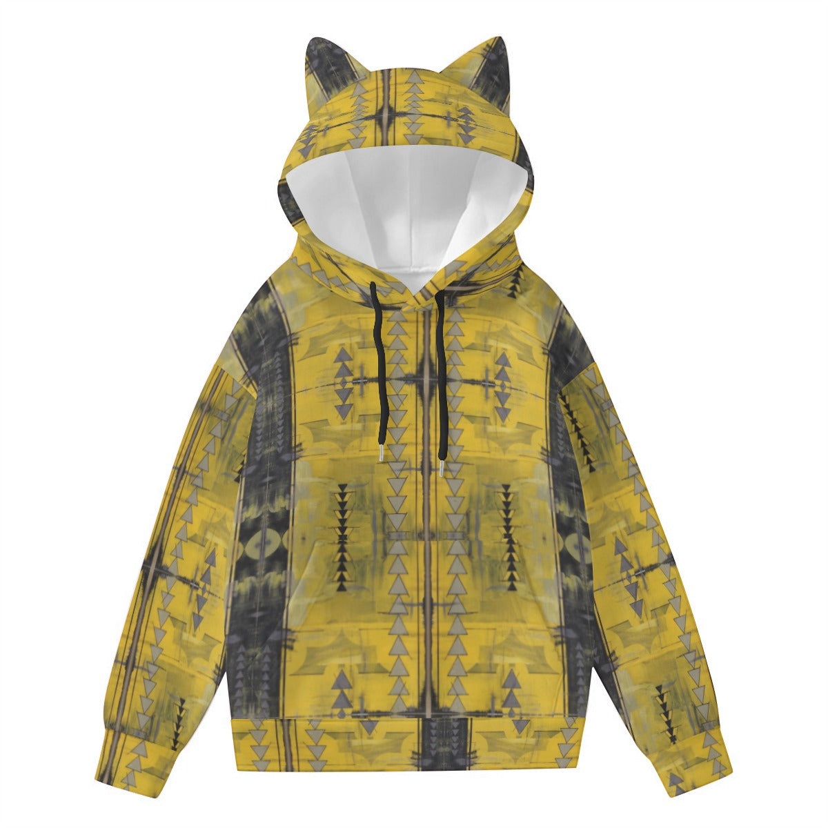 Adult Hoodie With Decorative Ears