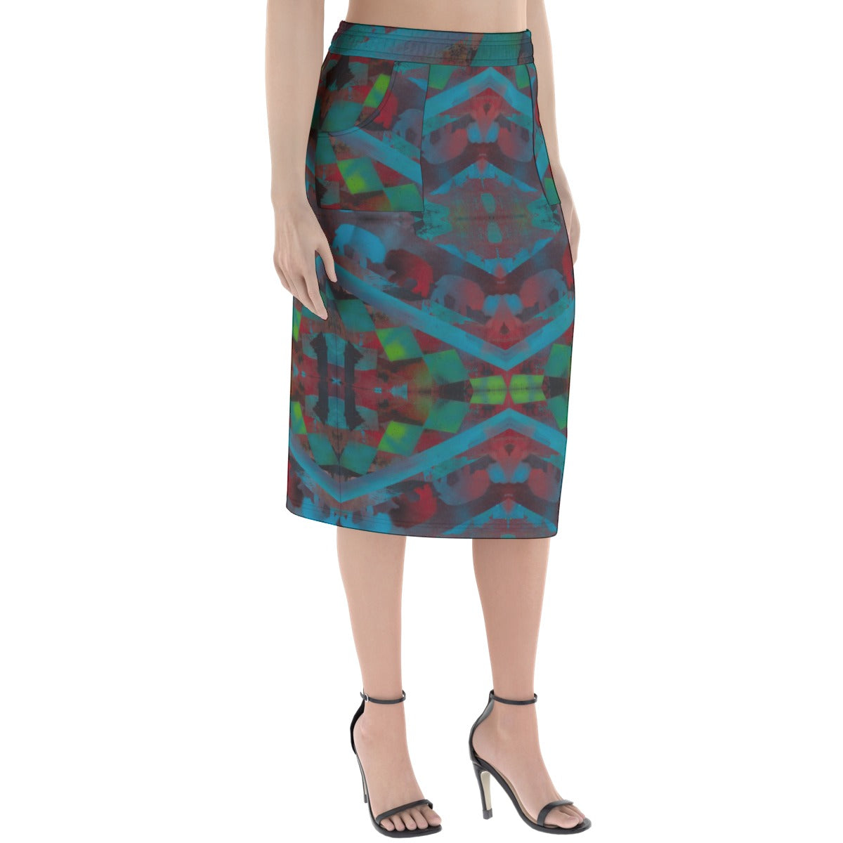 All-Over Print Women's Package Hip Skirt