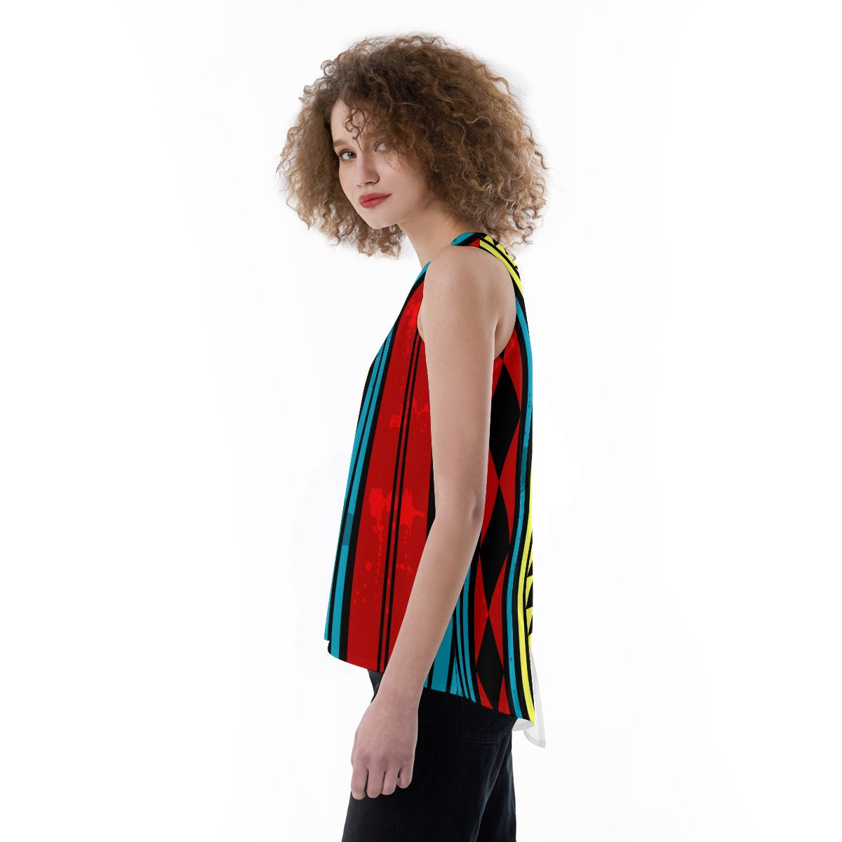 Achaffa | open back tank