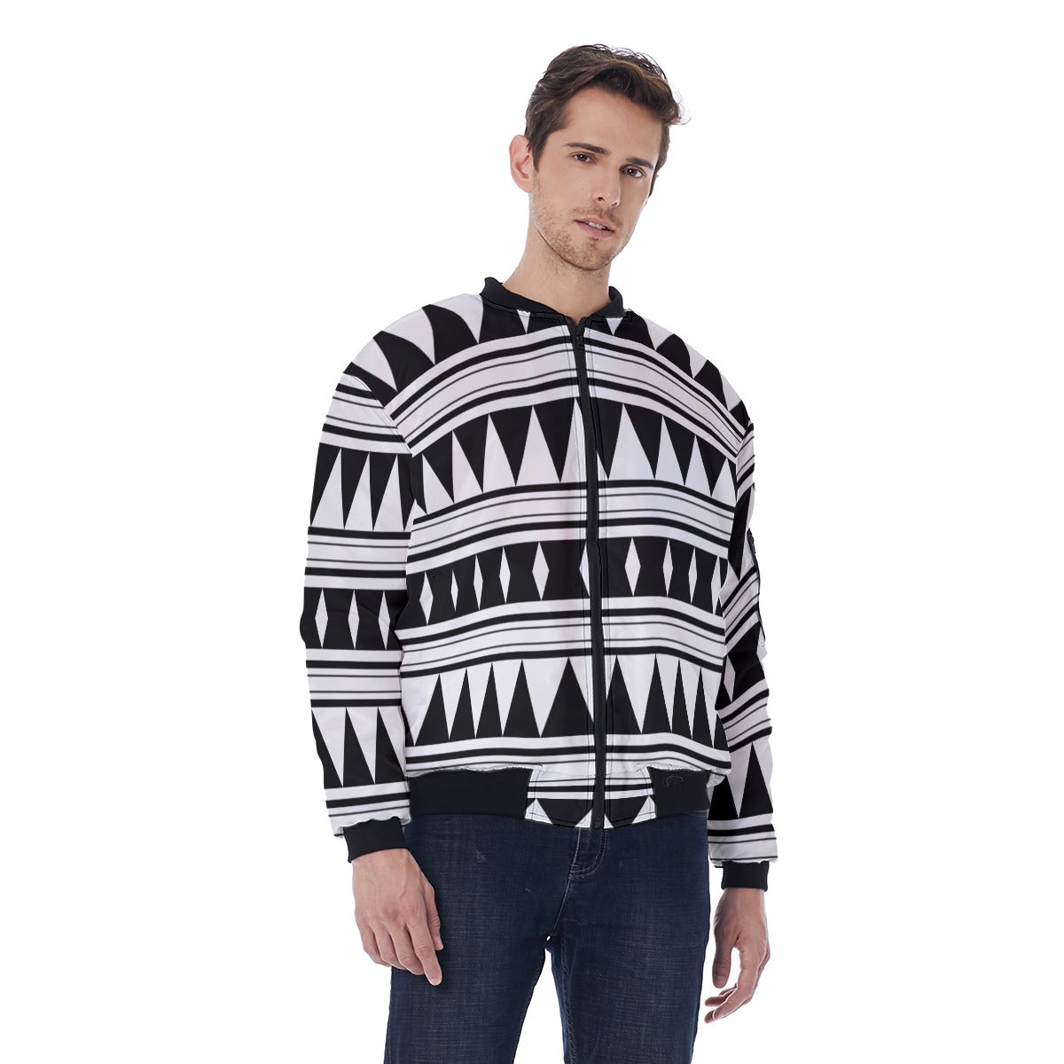 Darts |  Bomber Jacket With Sleeve Pocket